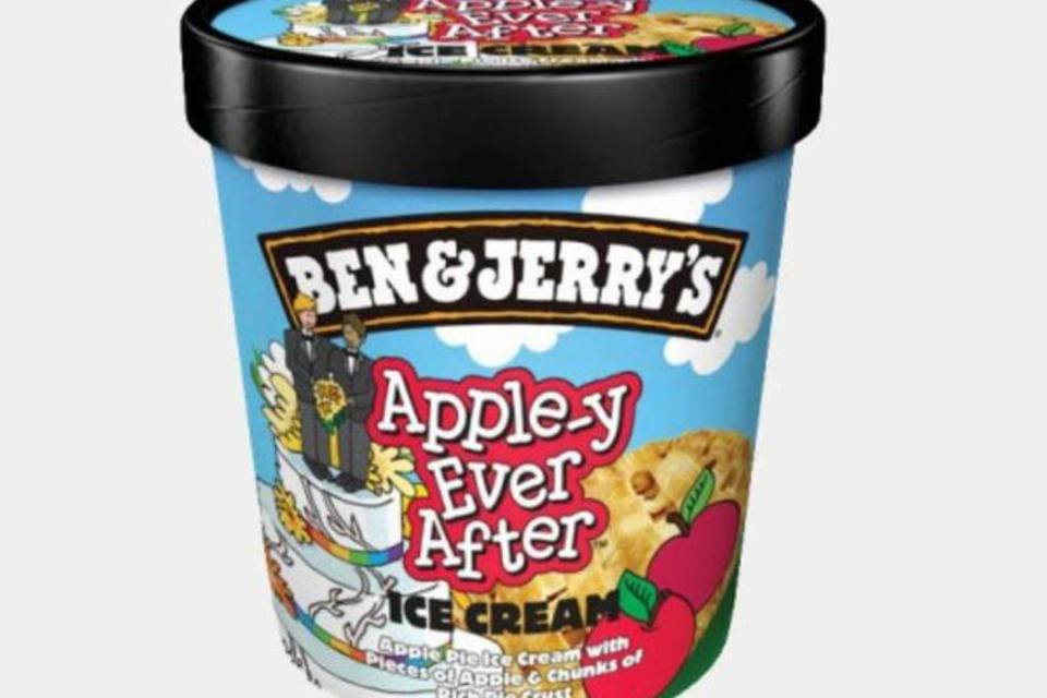 Ben & Jerry’s renomeia sorvete em apoio ao casamento gay