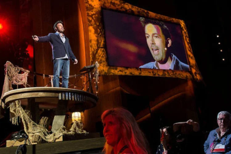 
	Ben Affleck, vencedor do Oscar de Melhor Filme por &quot;Argo&quot; fala em palestra no TED 2013
 (Ryan Lash)