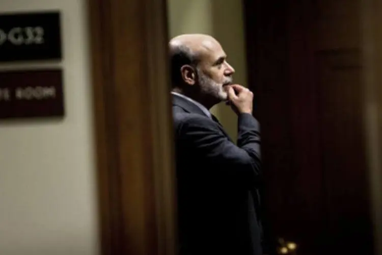 
	Ben Bernanke, presidente do Federal Reserve, o Banco Central americano
 (Getty Images)
