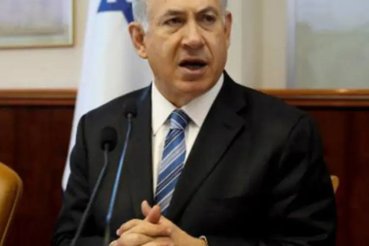 Benjamin Netanyahu, primeiro-ministro israelense: governo Netanyahu de se negou a libertar o quarto e último contingente de prisioneiros palestinos (Gali Tibbon/AFP)