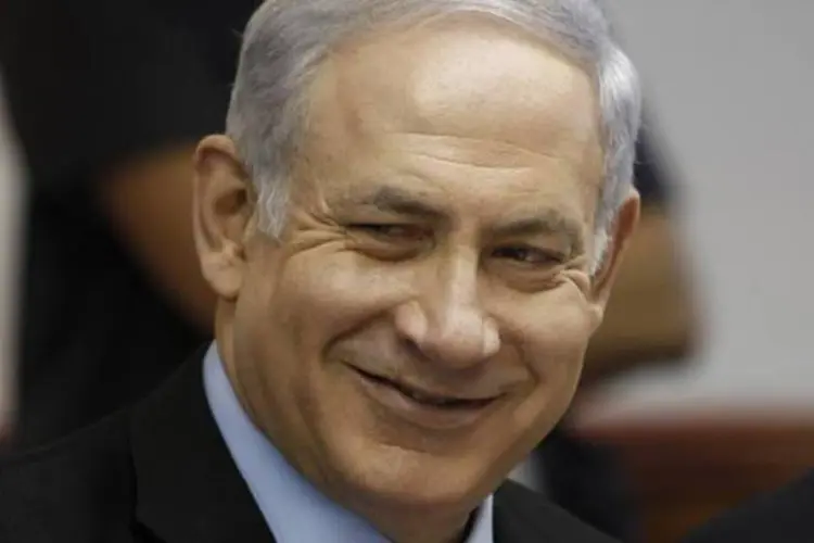 O premiê de Israel, Netanyahu: 10.858 ilegais atravessaram a fronteira neste ano (Getty Images)