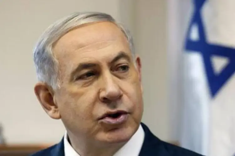 
	O premier de Israel, Benjamin Netanyahu: UE afirmou ser um &quot;momento crucial&quot; no qual &eacute; preciso &quot;virar a p&aacute;gina&quot; para conseguir uma solu&ccedil;&atilde;o do conflito israelense-palestino
 (Gali Tibbon/AFP)