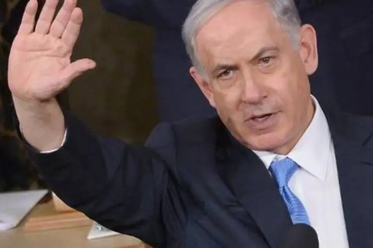 Netanyahu: premiê também afirmou ter recebido "respostas animadoras de democratas e republicanos depois de seu discurso" (Mandel Ngan/AFP)