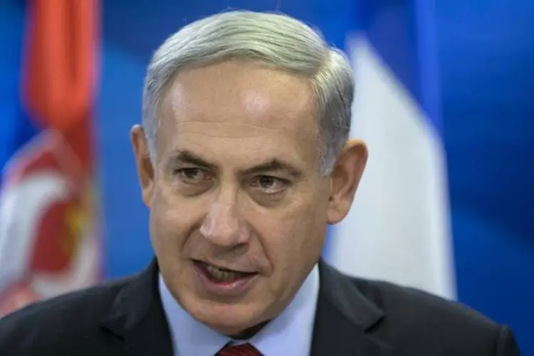 
	Netanyahu: o premi&ecirc; levou sua proposta h&aacute; duas semanas ao gabinete de seguran&ccedil;a do Conselho de Ministros por causa da onda de viol&ecirc;ncia que sacode a regi&atilde;o
 (Baz Ratner/Reuters)