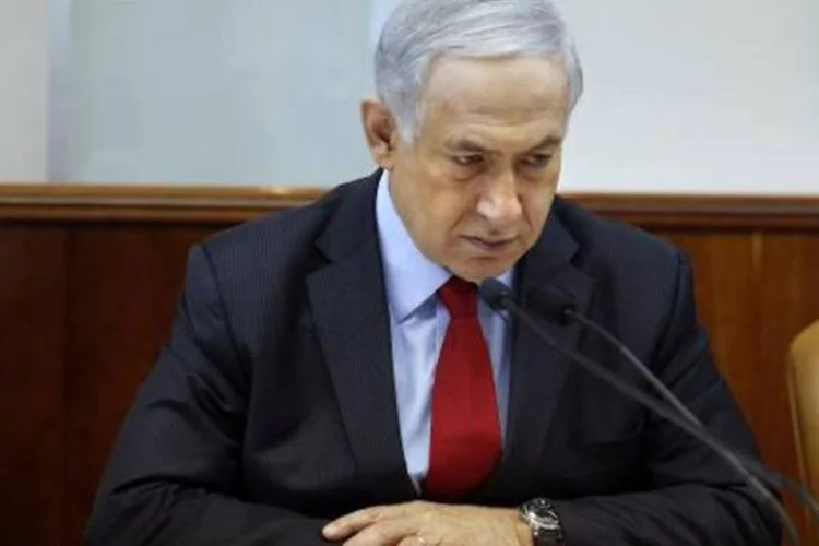 
	Benjamin Netanyahu: negocia&ccedil;&otilde;es com palestinos acabaram em impasse e est&atilde;o estagnadas desde abril
 (Gali Tibbon/AFP)
