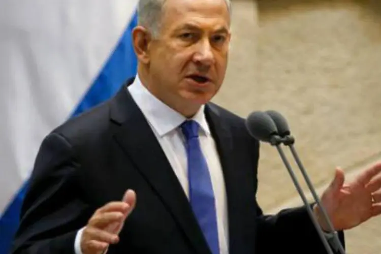 
	Benjamin Netanyahu: &quot;o Ir&atilde; n&atilde;o pode ter a capacidade para armamento nuclear, o que significa que eles n&atilde;o deveriam ter centr&iacute;fugas para enriquecimento&quot;
 (AFP)
