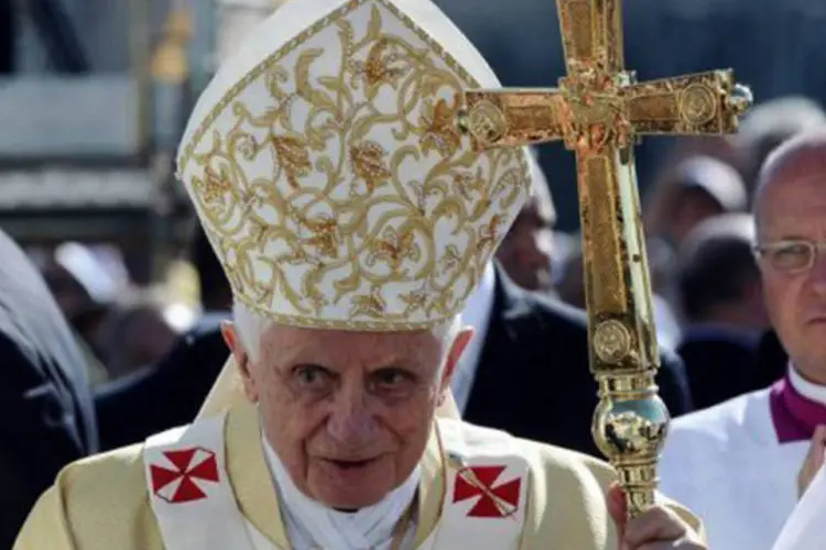 O Papa é acusado de "responsabilidade direta por crimes contra a humanidade por estupro e outras violências sexuais" (Vincenzo Pinto/AFP)