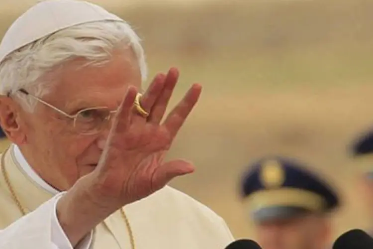 
	Bento XVI: o papa anunciou que renunciar&aacute; no final do m&ecirc;s
 (©AFP / Anwar Amro)