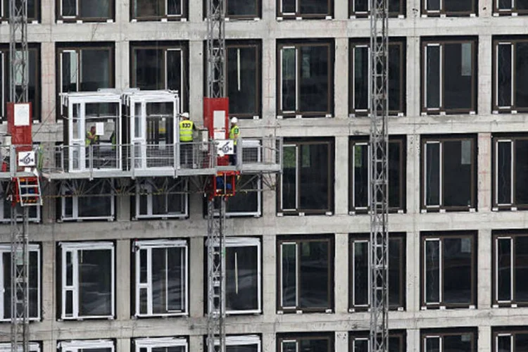 Obras em Berlim: país espera acelerar o ritmo da economia em 2011 (Getty Images)