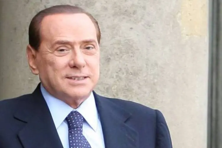 Berlusconi, primeiro-ministro da Itália: mais de 18 mil imigrantes foram para Lampedusa (Franck Prevel/Getty Images)