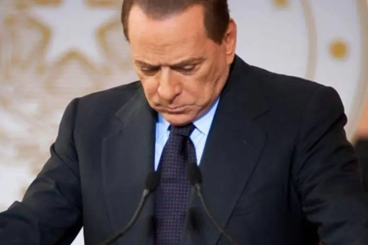Berlusconi está sendo julgado por promover a prostituição de menores e abuso de poder em festas chamadas "bunga-bunga" (Giorgio Cosulich/Getty Images)