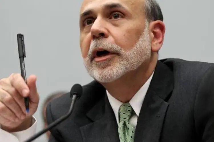Bernanke: "As medidas para fortalecer os bancos e a regulação bancária deveriam ser postas em prática antes de o mercado doméstico ser aberto aos fluxos de capital de outros lugares" (Alex Wong/Getty Images)