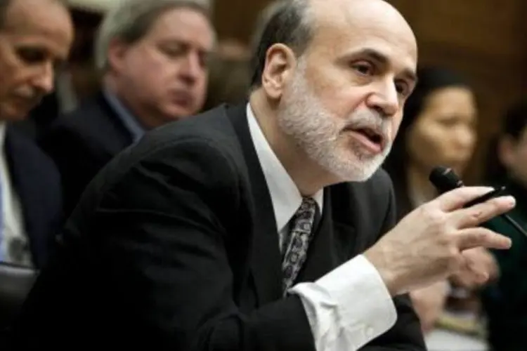 Bernanke não comentou sobre as condições econômicas atuais ou sobre a política de juros do Fed (.)