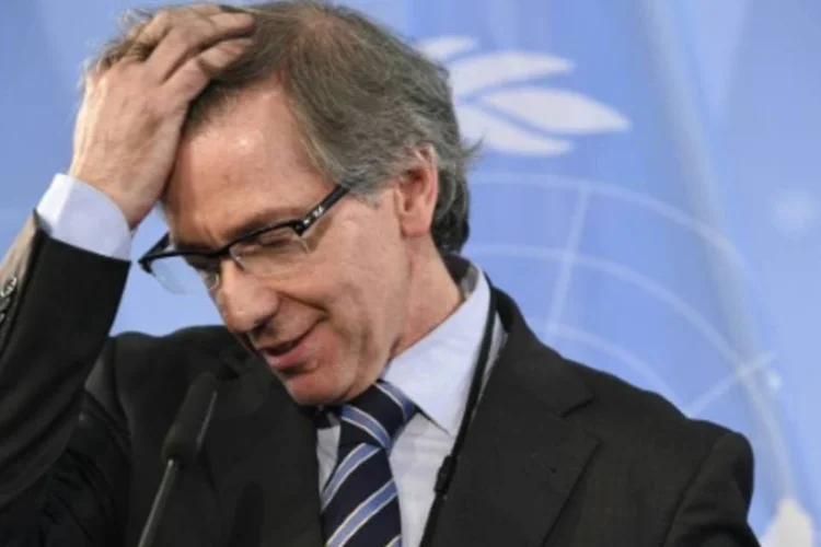 
	O enviado da ONU para a L&iacute;bia, Bernardino Le&oacute;n: desde a morte do ditador Muammar Kadafi, em 2011, o pa&iacute;s est&aacute; dividido, com um governo rebelde em Tr&iacute;poli e outro internacionalmente reconhecido em Tobruk
 (Odd Andersen/AFP)
