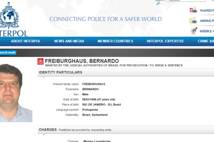
	Bernardo Freiburghaus: o doleiro possui um apartamento estimado em US$ 3,5 milh&otilde;es, em &aacute;rea n&oacute;bre de Genebra
 (Reprodução/Interpol)