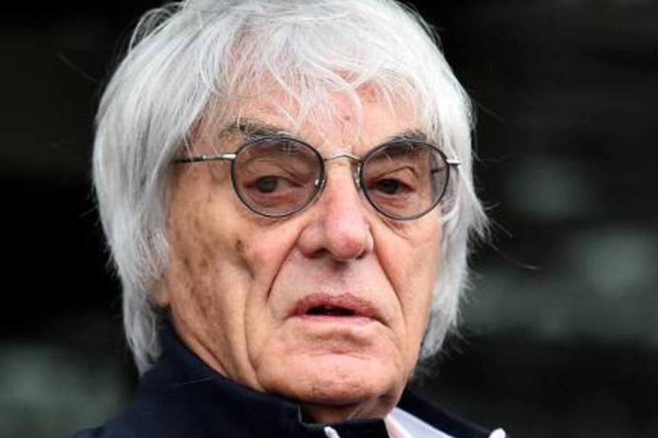 O empresário Bernie Ecclestone