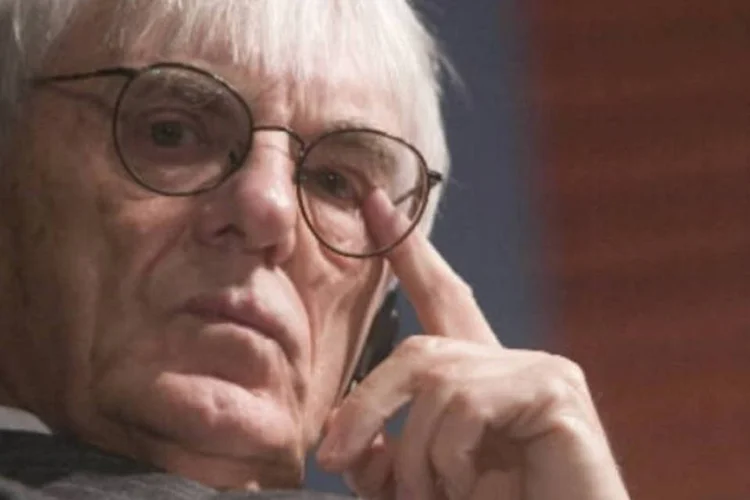 
	Ecclestone: o ex-chefe, de 83 anos, foi a julgamento em Munique em abril&nbsp;
 (Santi Burgos/Bloomberg/News)