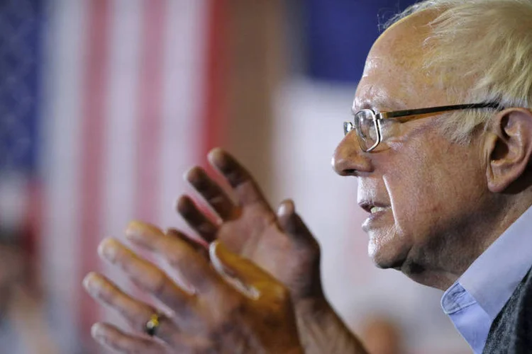 
	Bernie Sanders: &quot;O objetivo desta campanha &eacute; pedir aos americanos que pensem de forma original, que pensem fora do &#39;status quo&#39;&quot;
 (Mark Kauzlarich / Reuters)