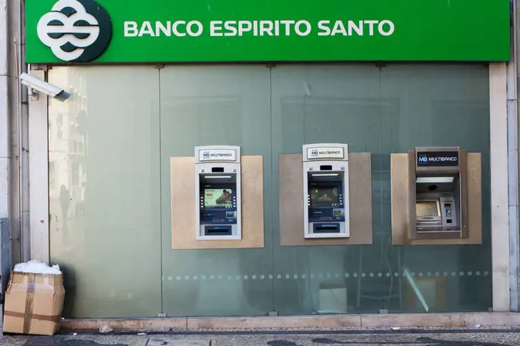 Banco Espírito Santo: temores aceleraram uma venda de ativos portugueses nos últimos dias (Mario Proenca/Bloomberg)