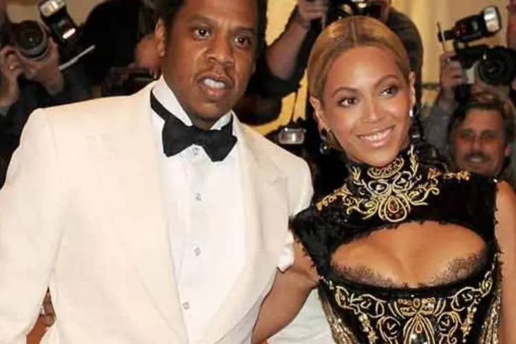 
	Beyonc&eacute; e Jay Z:&nbsp;a dupla, que se casou em 2008 e tem uma filha, emplacou recentemente o sucesso &quot;Drunk in Love&quot;
 (Getty Images)