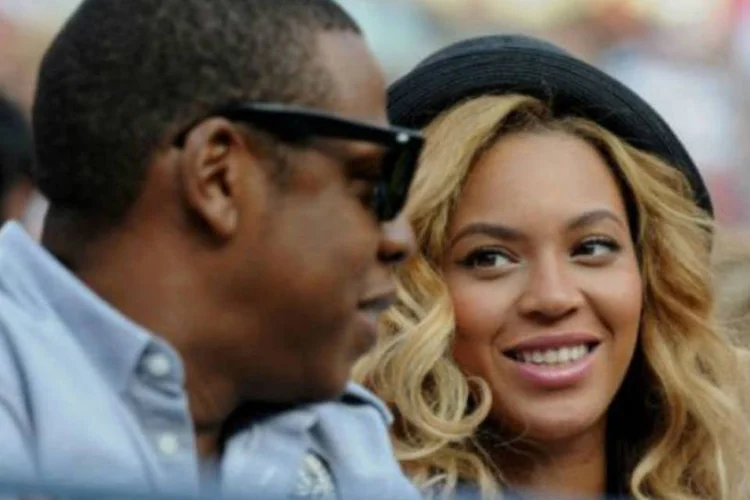O nascimento da pequena Blue Ivy, filha de um dos casais mais glamourosos da Big Apple, a diva pop americana Beyoncé e o rapper Jay-Z, agitou Nova York (AFP)