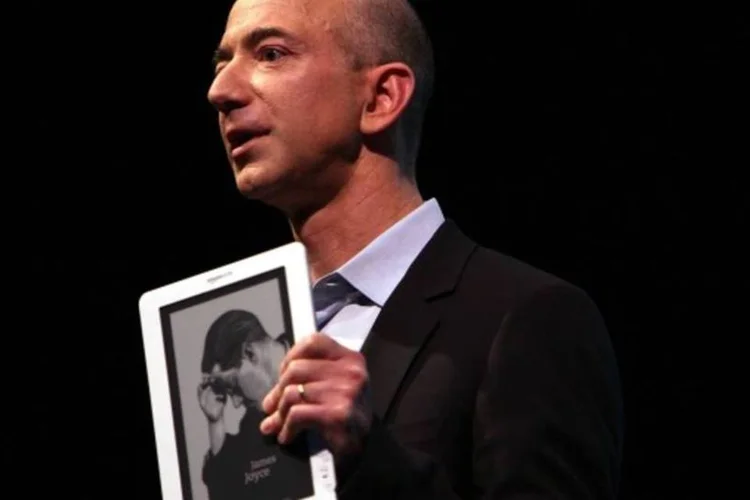 Jeff Bezos, da Amazon:  ele invade o terreno de Google e Apple (Getty Images)