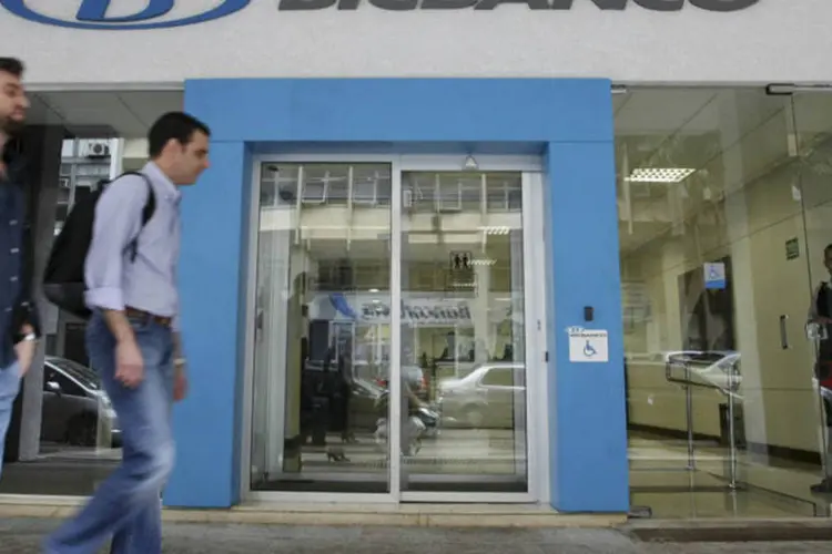 Fachada de uma agência do BICBANCO, em Brasília (Adriano Machado/Bloomberg)