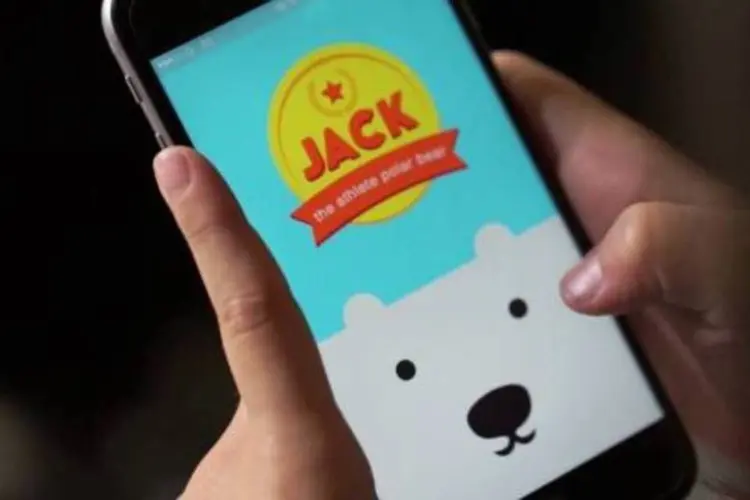 
	&quot;Jack &ndash; O Urso Polar Atleta&quot; pode funcionar como uma vers&atilde;o fitness do ursinho virtual
 (Reprodução/Kickstarter)