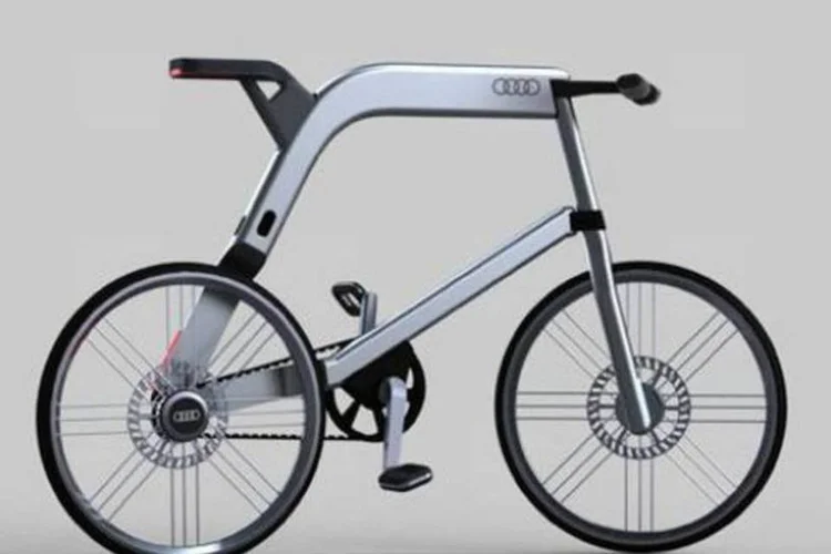 Uma bateria elétrica seria colocada dentro da bicicleta, para não atrapalhar o ciclista (Divulgação)