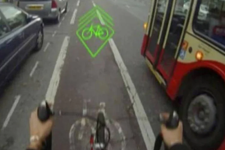 Segurança para ciclistas: estudante da Universidade de Brighton criou o dispositivo (Divulgação)