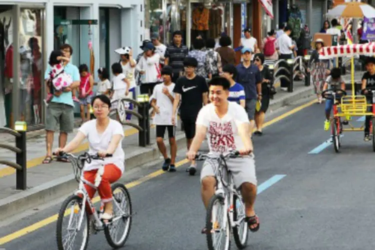Suwon: 500 bicicletas estão agora à disposição para aluguel (ICLEI/Creative Commons)