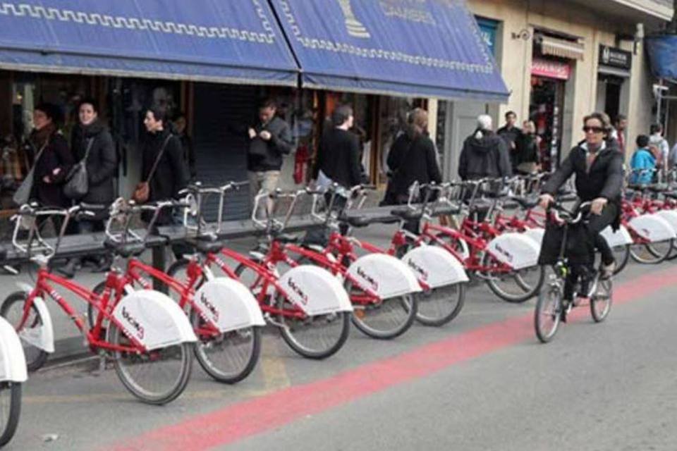 Bicicletas salvam 12 por ano em Barcelona