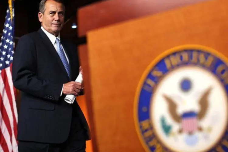 
	John Boehner: novo mandato na C&acirc;mara dos EUA ser&aacute; o segundo do republicano
 (Alex Wong/AFP)
