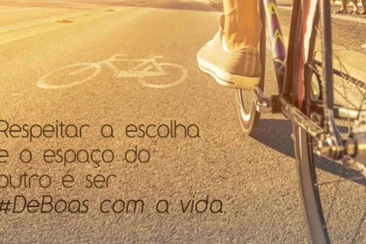 
	Campanha &quot;#DeBoas com a vida&quot;, lan&ccedil;ada pelo portal CicloVivo
 (Reprodução/Facebook)