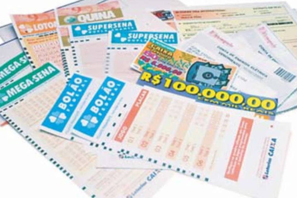 Apostas das loterias terão amento médio de 38,91%