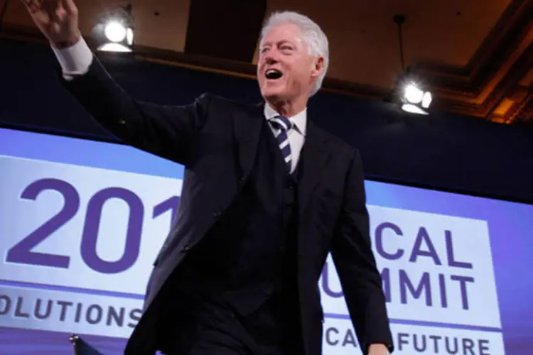 Bill Clinton, ex-presidente dos EUA, acredita que economia deve melhorar até eleições (Chip Somodevilla/Getty Images)