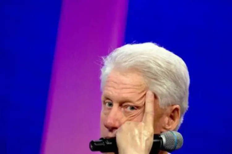 
	Bill Clinton durante encontro anual da Global Iniciative: &quot;vamos deix&aacute;-la organizar a sua vida como ela quiser e tomar as decis&otilde;es que desejar&quot;
 (Stephen Chernin/AFP)