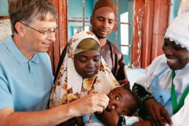 Bill Gates: ele deixou o comando da Microsoft para se dedicar à filantropia (.)