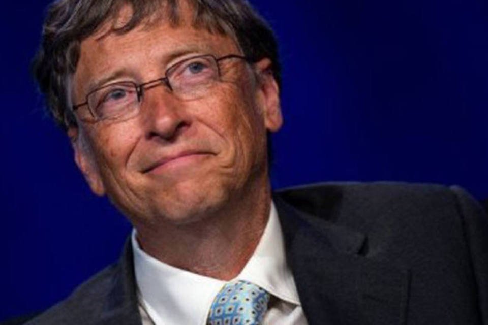 
	Bill Gates: &quot;aproximadamente 2,5 bilh&otilde;es de pessoas no mundo n&atilde;o t&ecirc;m acesso a sistemas sanit&aacute;rios seguros para suas necessidades &quot;
 (Jim Watson/AFP)