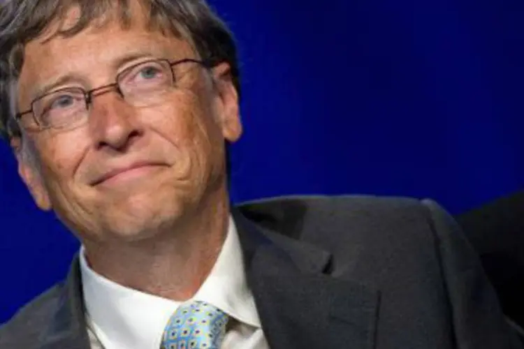 
	Bill Gates: todas essas fortunas possuem juntas mais de 6,9 trilh&otilde;es de d&oacute;lares, mais que o Produto Interno Bruto do Jap&atilde;o, a terceira economia do mundo (AFP/Arquivos)