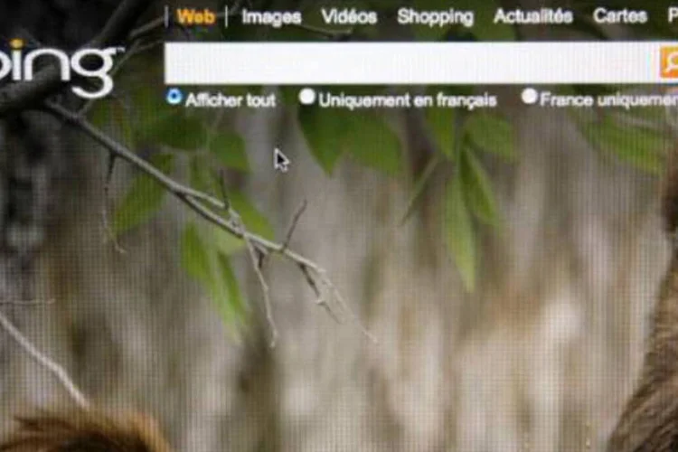 
	Bing: at&eacute; o momento, a Microsoft n&atilde;o reagiu &agrave;s afirma&ccedil;&otilde;es
 (AFP)