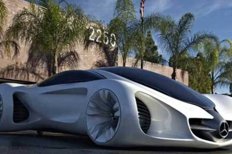 Biome, carro desenvolvido pela Mercedes-Benz (Divulgação/Daimler)