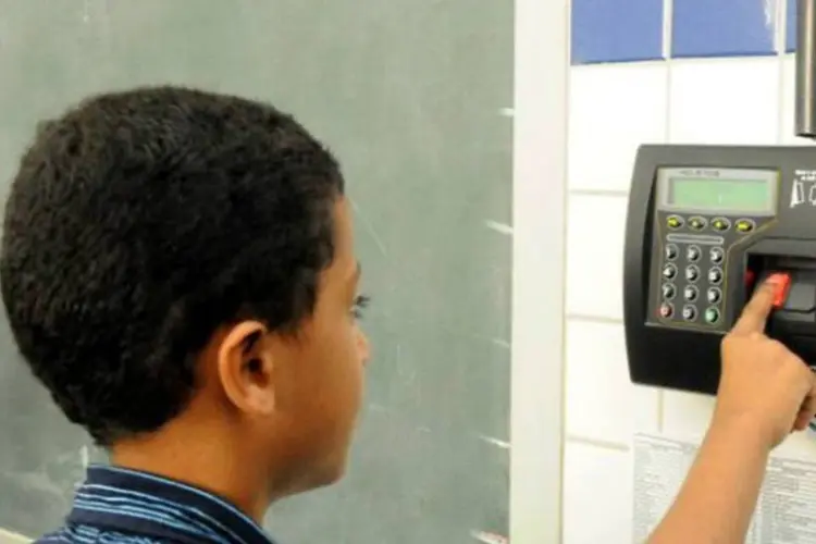 Este sistema está instalado para os alunos do 1º ao 5º ano da Escola Municipal Roberto Mário Santini da cidade de Praia Grande (SP) (Divulgação)