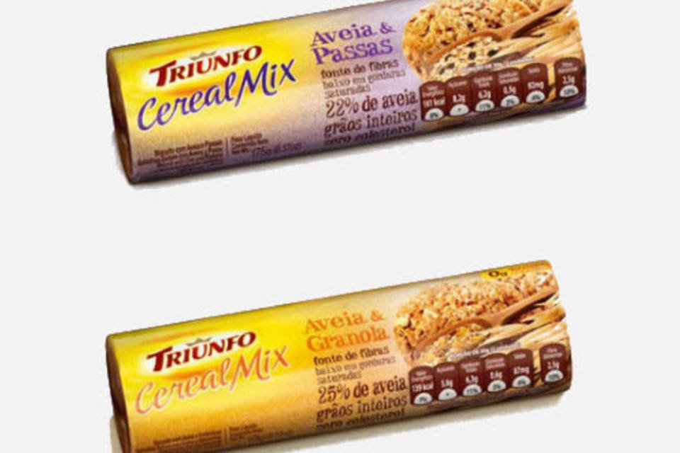 Triunfo lança linha de biscoitos saudáveis