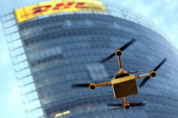 
	Drone: Trimble Navigation, VDOS Global, Clayco e Woolpert, disseram em suas peti&ccedil;&otilde;es &agrave; FAA que v&atilde;o operar drones com menos de 25 quilos
 (Divulgação/DHL)