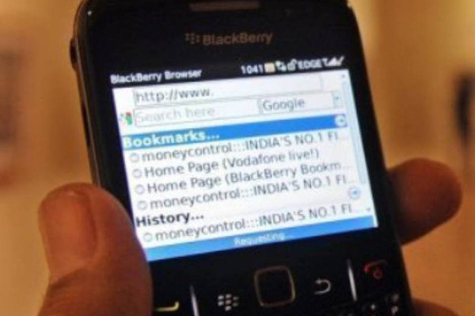 RIM indica soluções e evita que BlackBerry seja banido da Índia
