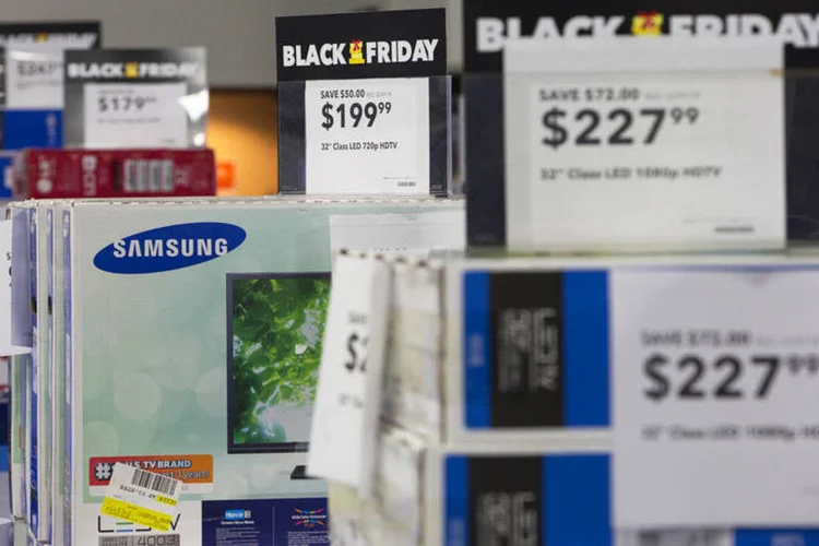Black Friday: os eletrônicos fizeram parte de 19,02% das vendas na mesma data em 2014 (Aaron P. Bernstein/Getty Images)