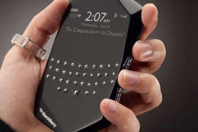  BlackBerry Empathy, desenvolvido pelos designers Kiki Tang e Daniel Yoon (Divulgação/Kiki Tang e Daniel Yoon)