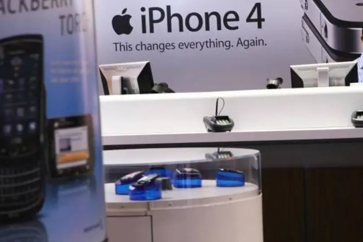 Apple vendeu mais celulares que RIM no 3º trimestre de 2010 (Alex Wong/Getty Images)