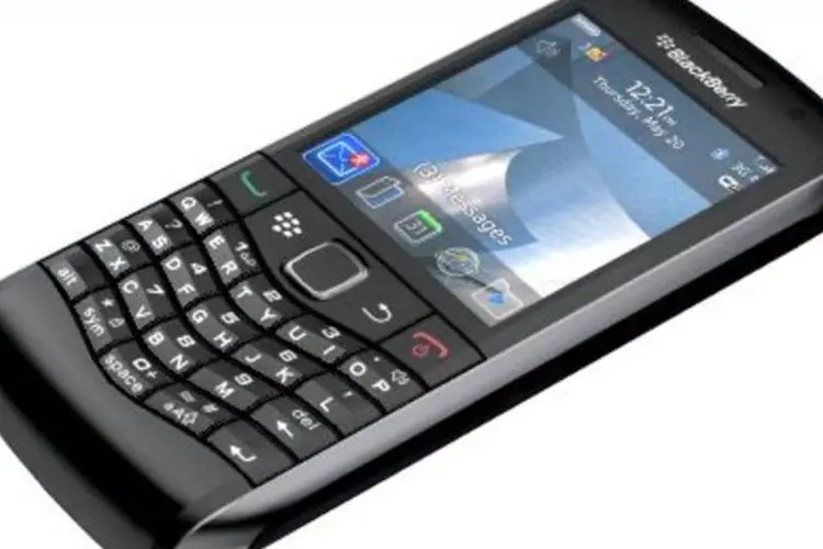 BlackBerry Pearl: a fabricante Research in Motion teve problemas com o governo da Índia (Divulgação)